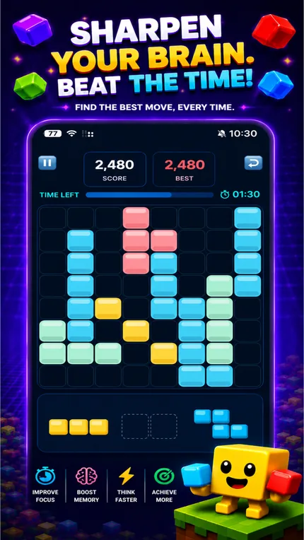 Drop blocks your way